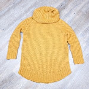 Dreamers cowl turtle neck knit sweater